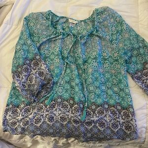 BOHO flowy tunic top